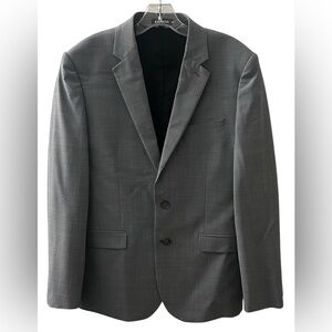 EXPRESS Men’s Gray 2-Button Wool Blend Blazer Suit Jacket Size 38S/38C